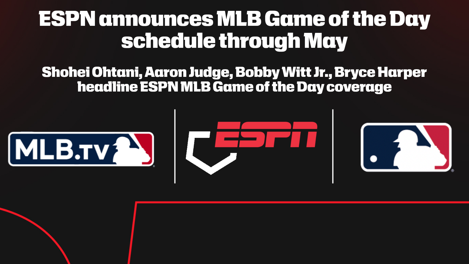 MLB Game of the Day 2026: Schedule, ESPN App, Cost and Blackouts
